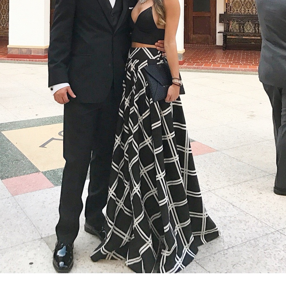 Long gown skirt